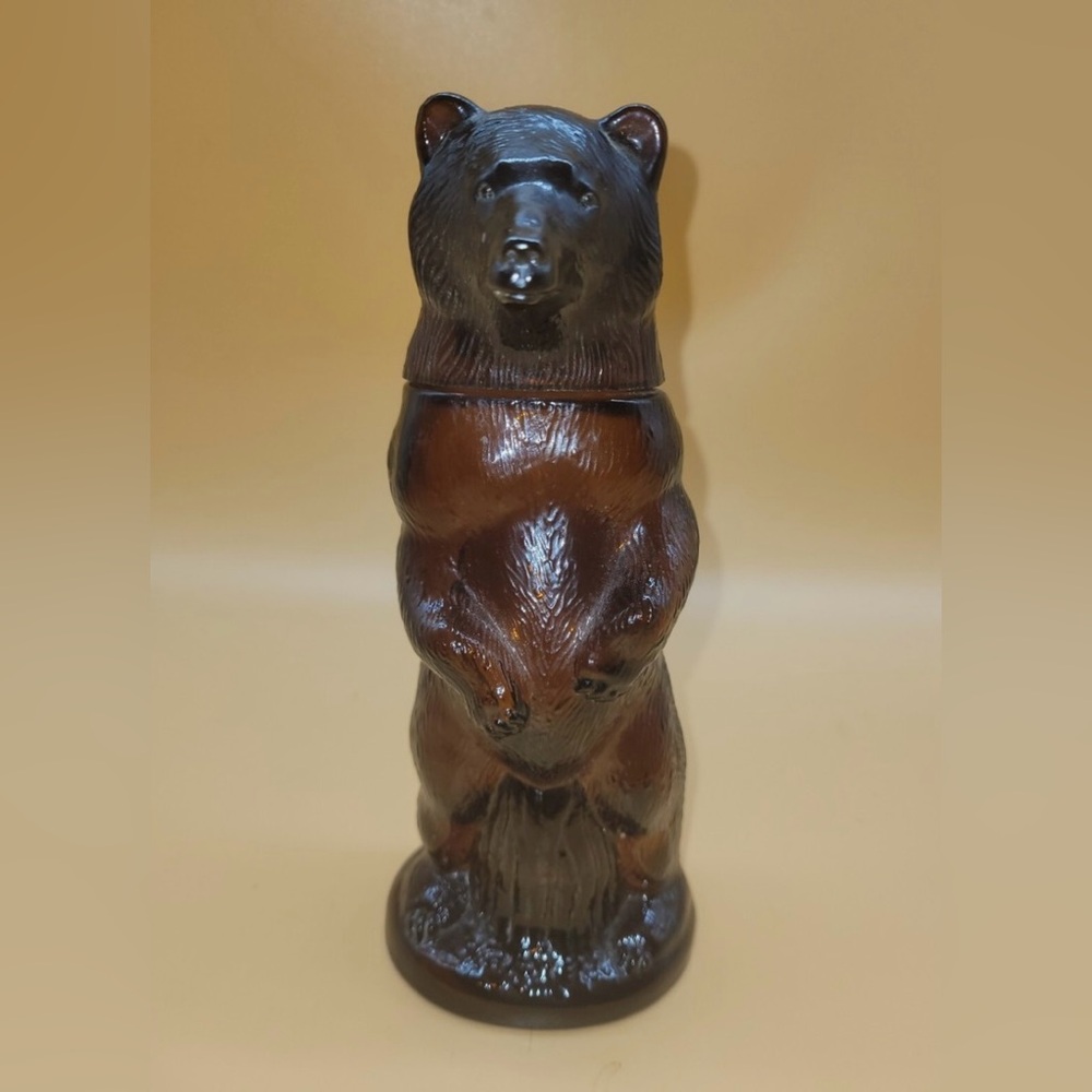 Vintage‎ 1970s Avon Kodiak bear wild country aftershave bottle